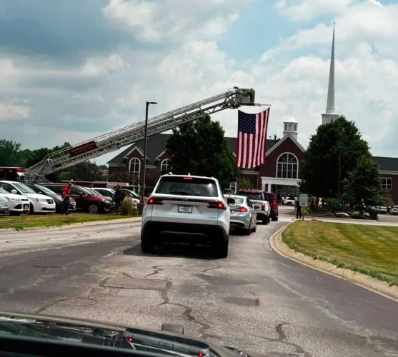 Wheeling Officers Honor Fallen Ohio Police Sergeant
